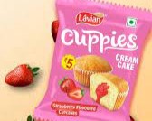 LAVIAN CUPPIES CREAM CAKE STRAWBERRY 15G
